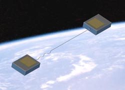 tethered picosats in orbit. The Aerospace Corporation.