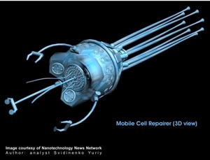 Svidinenko Yuriy - Diamondoid cell-repair nanorobot