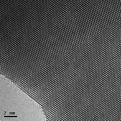 FEI Titan 300 kV image of gold