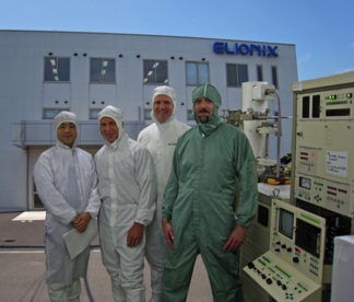 The CNS 100kV System built at the Elionix NanoTech Center for delivery to the Harvard campus.