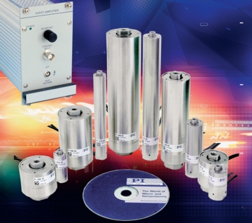 New high-performance HVPZT
piezo actuators with E-508 amplifier module.