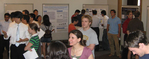 Research Experience for Undergraduates poster session 2007. Credit: INBT / JHU