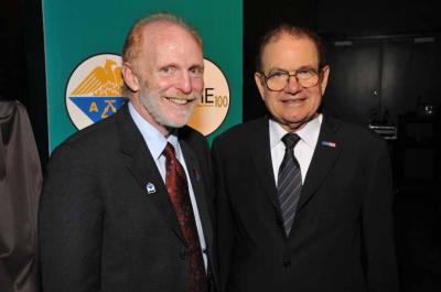 American Chemical Society President Bruce Bursten (left) appears with Raymond Orbach, Under Secretary for Science at the US Department of Energy, who addressed the future of alternative energy sources at the 235th national meeting in New Orleans. The symposium was a joint effort between the ACS and the American Institute of Chemical Engineers.

Credit: Courtesy of Peter Cutts