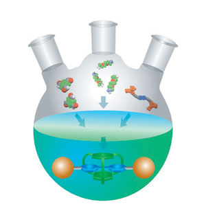 Berkeley Lab researchers at the Molecular Foundry have developed a route to rapidly assemble 'cage-like' container molecules that could be used as molecular machines.