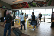 Rensselaer Rail Station Nanotechnology Display