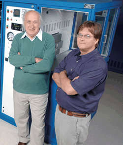 Professors Dan Botez and Luke Mawst