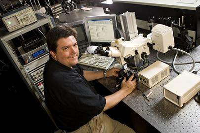 David Carroll, associate professor of physics at Wake Forest University in Winston-Salem, N.C. is director of the school's Center for Nanotechnology and Molecular Materials, where recent research breakthroughs led to the formation of two start-up companies, FiberCell and PlexiLight, to commercialize new nanotechnologies.