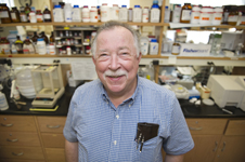 Distinguished Professor Vladimir Torchilin will lead the new Center for Translational Cancer Nanomedicine. Photo by Mary Knox Merrill.