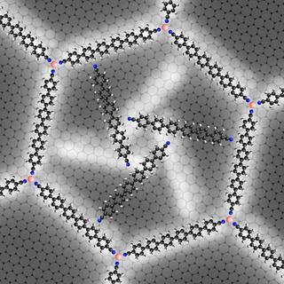 A Nano-rotor in its honeycomb-cage