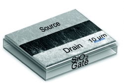 Lead selenide nanowires integrated in a device.