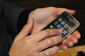 Let your fingers do the charging. Photo by James Giggacher.