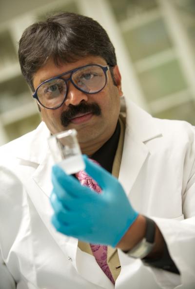 This is professor Ravi Kumar of the University of Strathclyde.

Credit: University of Strathclyde