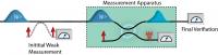 A general method for measuring the precision and disturbance of any system. The system is weakly measured before the measurement apparatus and then strongly measured afterwards.

Credit: Lee Rozema, University of Toronto