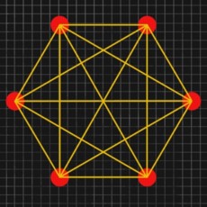 The possible quantum states of a chain of particles can be represented as points in space, with lines connecting states that can be swapped with no change in the chain's total energy. MIT researchers and their colleagues showed that such networks are densely interconnected, with heavily trafficked pathways between points.
Graphic: Christine Daniloff