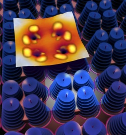 Manipulating the surface of liquid crystals. (Art courtesy of Felice Macera, Daniel Beller, Apiradee Honglawan and Simon Čopar)