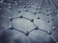 Graphene's hexagonal structure makes it an excellent lubricant.