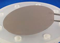 The 100 mm Gallium Nitride (GaN) on-diamond wafer, uses Element Sixs synthetic diamond to enable high performance semiconductor technology, allowing manufacturers to produce smaller, faster and higher power electronic devices. 