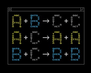 Yan Liang, L2XY2.com

An example of a chemical program. Here, A, B and C are different chemical species.