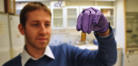 Piotr Hanczyc created artificial amyloids in the laboratory. Photo: Mats Tiborn