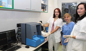 Users of the Malvern NanoSight NS500 at the VRI, Brno in the Czech Republic