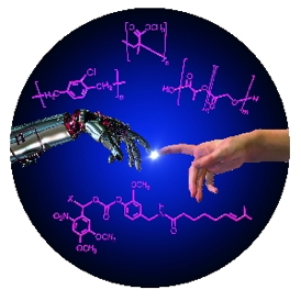 Communication between man and machine  a fascinating area at the interface of chemistry, biomedicine, and engineering.Figure: KIT/S. Giselbrecht, R. Meyer, B. Rapp