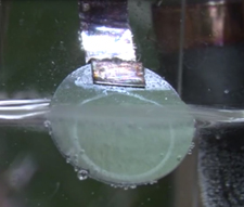 Researchers found MoS2 thin films are effective catalysts for hydrogen production. 
