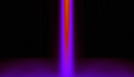 A University at Buffalo study hints that, to make laptops and other portable electronic devices more robust, more heat might be the answer. Here, nanoconductors squeeze an electrical current into a narrow channel, increasing the amount of heat circulating through a microchips nanotransistor. Credit: Jon Bird and Jong Han.