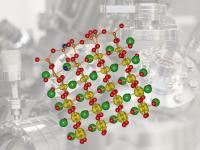 This shows the atomic structure of SrTiO3(110).

Credit: TU Vienna