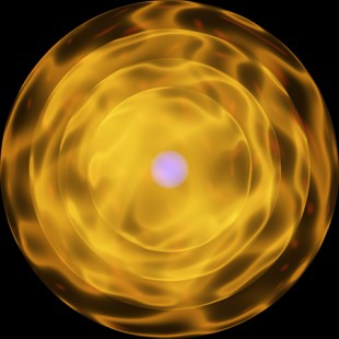 An artist's depiction of a "quantum critical point," the point at which a material undergoes a transition from one phase to another at absolute zero. The recent discovery of quantum critical points in a class of iron superconductors could allow physicists to develop a classification scheme for quantum criticality, a strange electronic state that may be intimately related to high-temperature superconductivity. Credit: thinkstockphotos.com/Rice University