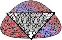 This geometric figure illustrates the concept of magic states and their relation to contextuality. The triangular region contains quantum states that are not magic and do not exhibit contextuality. States outside the triangle do exhibit contextuality and may be useful as a resource in the magic-state model of quantum computing.

Credit: University of Waterloo