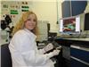 Izabela Jurewicz in the lab