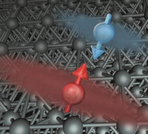 Difference in conduction by electrons with opposite spins in ferromagnetic metals can be precisely resolved using terahertz waves.
CREDIT:  MPI-P