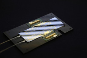 This is the silicon based quantum optics lab-on-a-chip.
CREDIT: University of Bristol