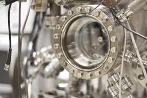 This is the Surface Science Lab at TU Wien (Vienna) - vacuum chamber.
CREDIT: TU Wien