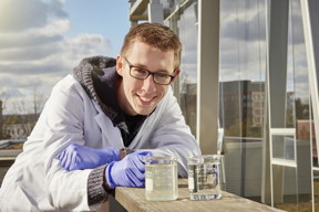 This is Tim Leshuk, University of Waterloo.
CREDIT: Light Imaging Ltd.