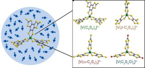 One day powerful quantum computers could be made from molecules like these -- vanadium complexes.
CREDIT: American Chemical Society