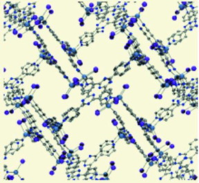 Binding modes found in the pore of a crystalline sponge are shown.
CREDIT: Hoshino et al.