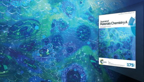 This schematic illustration shows metal oxides tented inside graphene. Many metal oxide/graphene composites offer unexpected capacity synergy that helps to increase storage capacity. Image by Ryan Chen/LLNL