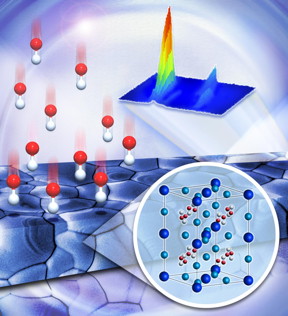 Oak Ridge National Laboratory scientists combined imaging techniques to measure crystallization kinetics of perovskite films following exposure to a mixed halide vapor. Over time, extra halide reactants settle in the film's grain boundaries, demonstrating atomic competition in crystal growth.
CREDIT: Jill Hemman, Oak Ridge National Laboratory