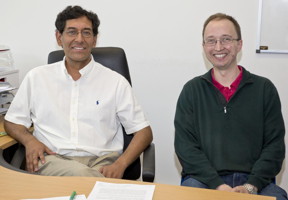 Enrique Solano and Lucas Lamata
CREDIT: UPV/EHU