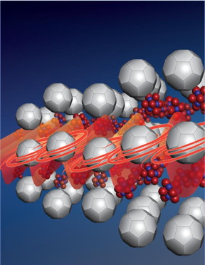 Rotational disorder affects thermal conductivity in superatom crystals.
CREDIT: Ryan Hastie, Department of Chemistry, Columbia University