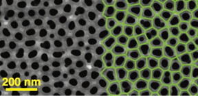 Nanoscale defects in a superconducting material can interact with weak magnetic fields to put the brakes on superconducting electrons, new research shows. It's a demonstration of a phase change from superconducting to insulating that had been predicted in theory, but never before shown experimentally.
CREDIT
Valles Lab / Brown University