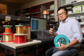 Desmond Chow in the lab.

CREDIT
Alain Herzog / EPFL