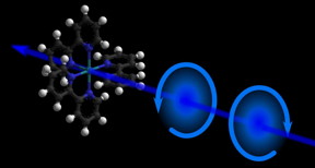 An illustration of chirality in a molecule.

CREDIT
M. Oppermann, EPFL