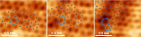 Graphene, a super tough wonder material, hasn't made it into electronics yet because it doesn't conduct an electric current on its own. Researchers used a laser technique to permanently stress graphene into a structure that allows the flow of electric current.

CREDIT
Purdue University image/Gary Cheng