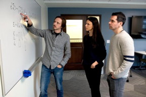 Nick Mayhall, Sophia Economou, and Ed Barnes, all of the Virginia Tech College of Science.

CREDIT
Virginia Tech