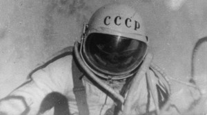 Alexei Leonov during his spacewalk on March 18, 1965. Credit: TASS