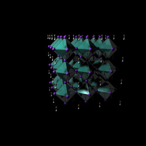 Perovskite structure.

CREDIT
John Labram, Oregon State University.