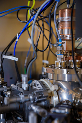 Quantum technologies, like this quantum computer at Sandia National Laboratories, might be a source of future jobs in New Mexicos tech sector.

CREDIT
Bret Latter, Sandia National Laboratories