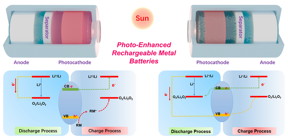 A three-layer smart skin on a structure can detect strain through the fluorescence of embedded carbon nanotubes, according to its inventors at Rice University. The skin can be painted or sprayed on buildings, bridges, aircraft and ships to provide a non-contact way to monitor the structural health of a structure.
CREDIT
Nagarajaiah and Weisman Research Groups/Rice University
